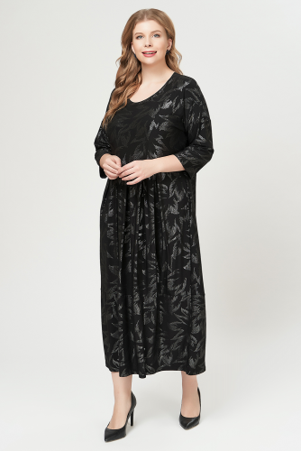 Платье 2005002/2 ( черный) (Олси, Москва) — размеры 66, 68, 70