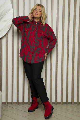 Кардиган ХРИЗАНТЕМА (ОК23-034) (TERRА XL, Москва) — размеры 72-74